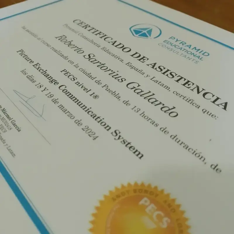 Certificación PECS