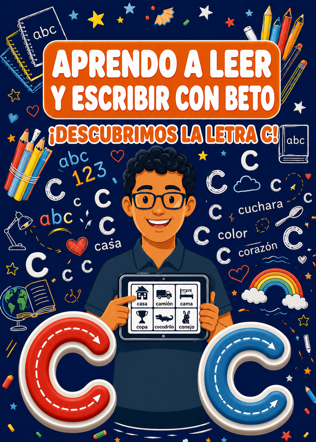 Aprendo a Leer y Escribir con Beto: Letra C