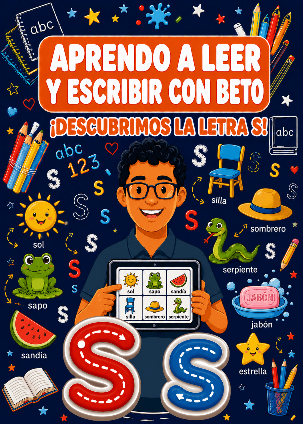 Aprendo a Leer y Escribir con Beto: Letra S